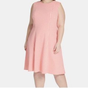 NWT Tommy Hilfiger Gingham Dress Size 20W